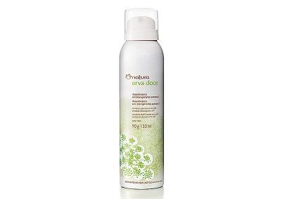 Desodorante Antitranspirante Aerossol Natura Erva Doce